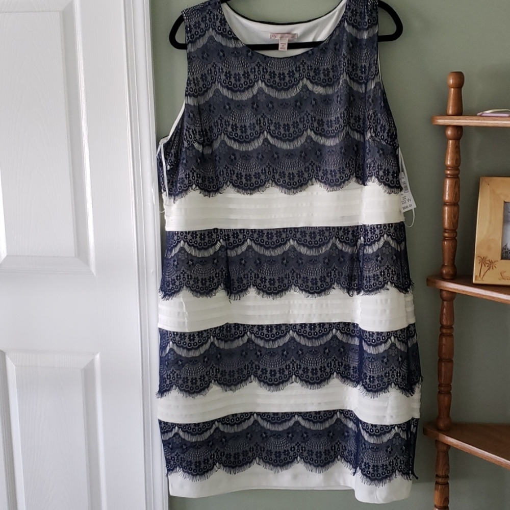 Layered look dress